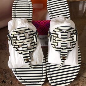 Brand new Tory Burch Miller sandals.
